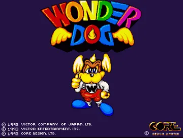 Wonder Dog_Disk1 screen shot title